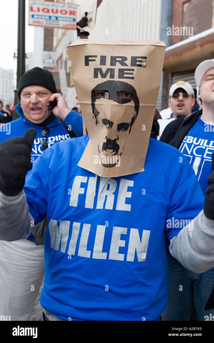 Fire Millen — Detroit fan protest